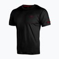 Herren-Shirt Octagon Small Logo black/red