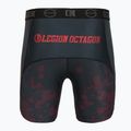 Herren Trainingsshorts Octagon Legion Grunge schwarz/rot 2