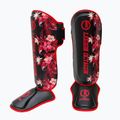 Schienbeinprotektoren Octagon Legion Flower black/red
