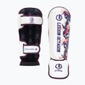Schienbeinprotektoren Octagon Legion Flower white/purple 2
