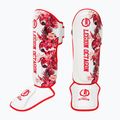 Schienbeinprotektoren Octagon Legion Flower white/red