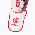 Schienbeinprotektoren Octagon Legion Flower white/red 3