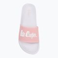 Lee Cooper Damen Flip-Flops LCW-25-07-3520LA rosa/weiß 5