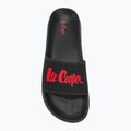 Lee Cooper Herren-Flip-Flops LCW-25-07-3526MA schwarz/rot 5