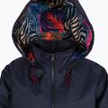 Waikane Vibe Blue Zebra Damen Regenjacke navy blau 3