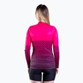 Fahrrad Sweatshirt Hoodie Damen Quest Limone magenta 2