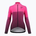 Fahrrad Sweatshirt Hoodie Damen Quest Limone magenta 3