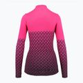 Fahrrad Sweatshirt Hoodie Damen Quest Limone magenta 4