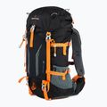 BERGSON Tunnebo 35 l Wanderrucksack schwarz/orange 2
