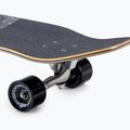 Surfskate Skateboard CUTBACK Black Wave schwarz 7