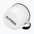 Campingbecher Alpinus Enamelled White Lynx 3
