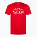 Alpinus Mountains Herren-T-Shirt rot 6