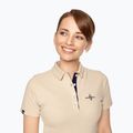 Damen-Reitshirt Fera Polo Bea beige 1.4. 2