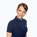 Damen-Reitshirt Fera Polo Bea navy blau 1.4. 2