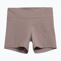 Damen Yoga-Shorts 4F braun 4FSS23TFSHF138-82S