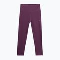 Damen-Leggings 4F kastanienbraun 4FSS23TFTIF122-60S