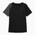 Herren Trainings-T-Shirt 4F schwarz-grau 4FSS23TFTSM405-20S