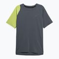 Herren Trainings-T-Shirt 4F grau-grün 4FSS23TFTSM405-45S