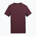 Herren-Trainings-T-Shirt 4F M451 burgunderrot