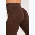 Women's Gym Glamour Push-up Leggings braun 370 8