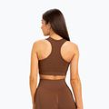 Damen Trainings-BH Gym Glamour push up braun 373 2