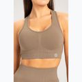 Damen Trainings-BH Gym Glamour push up beige 320 3