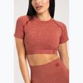 Trainingsshirt Damen Gym Glamour Seamless Rashguard cherry 3