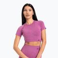 Trainingsshirt Damen Gym Glamour Seamless Rashguard pink