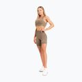 Damen Trainingsshorts Gym Glamour Bikery push up beige 316 12