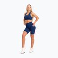 Damen Trainingsshorts Gym Glamour Bikery push up blau 317 12