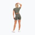 Trainingsshorts Damen Gym Glamour Seamless khaki 4