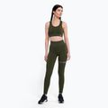 Training-Leggings Damen Gym Glamour push up dunkelgrün 399 2