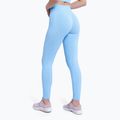 Training-Leggings Damen Gym Glamour push up hellblau 45 4