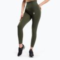 Damen Trainingsleggings Gym Glamour Flexible Khaki 430