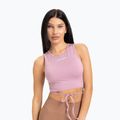 Damen-Workout-Top Gym Glamour Tied Pink 442 3