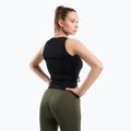 Damen-Workout-Top Gym Glamour Pull-on Schwarz 445 4