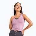 Damen-Workout-Top Gym Glamour Drawstring Pink 447