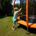 HUMBAKA Super 244 cm orange Gartentrampolin Super-8' Tramps 5