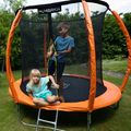 HUMBAKA Super 244 cm orange Gartentrampolin Super-8' Tramps 10