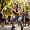 XTREXO gewichtete Trainingsweste schwarz WV-08 12