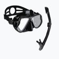 AQUASTIC Schnorchelset Maske + Schnorchel schwarz MSA-01C