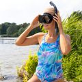 AQUASTIC Schnorchelset Maske + Schnorchel schwarz MSA-01C 13