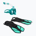 AQUASTIC Schnorchelset Maske + Schnorchel blau SMFK-01SN
