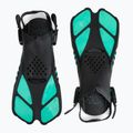 AQUASTIC Schnorchelset Maske + Schnorchel blau SMFK-01SN 3