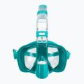 AQUASTIC Schnorchelset Maske + Schnorchel blau SMFK-01SN 9