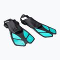 AQUASTIC Schnorchelset Maske + Flossen + Schnorchel blau MSFA-01SN 2