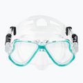 AQUASTIC Schnorchelset Maske + Flossen + Schnorchel blau MSFA-01SN 10