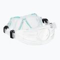 AQUASTIC Schnorchelset Maske + Flossen + Schnorchel blau MSFA-01SN 12