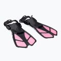 Kinderschnorchelset AQUASTIC Maske + Flossen + Schnorchel rosa MSFK-01SR 2