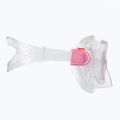 Kinderschnorchelset AQUASTIC Maske + Flossen + Schnorchel rosa MSFK-01SR 12